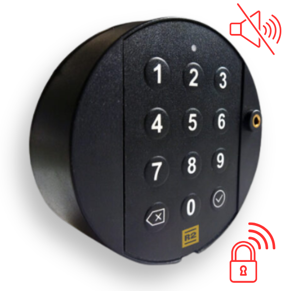 Fechadura Eletrônica de Alta Segurança – R2-39E – Estática Monocofre BRAS