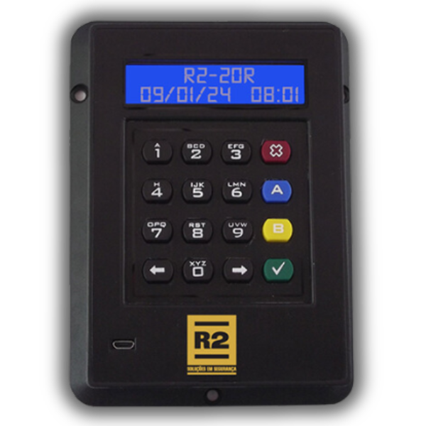 Fechadura Eletrônica de Alta Segurança R2-20R – Randômica Monocofre